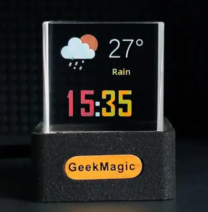 Magic Cube Weather Clock