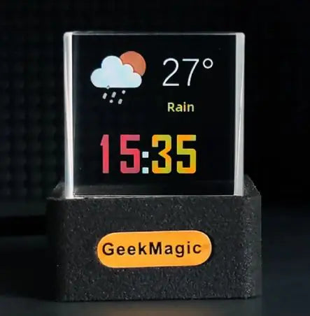 Magic Cube Weather Clock